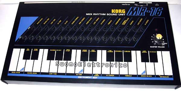 KORG MR-16 MIDI RHYTHM SOUND UNIT